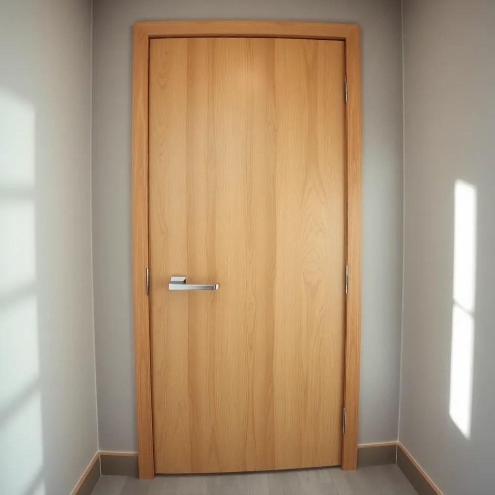 Drzwi do łazienki dla niepełnosprawnych