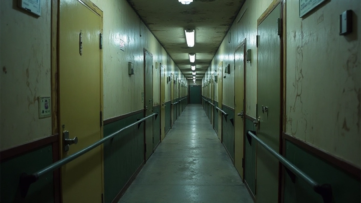 Drzwi do mieszkania w bloku