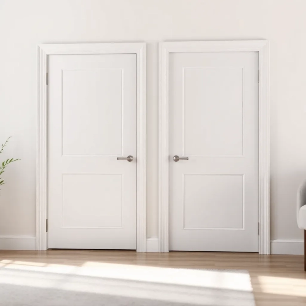 Drzwi do pokoju pełne czy z szybą