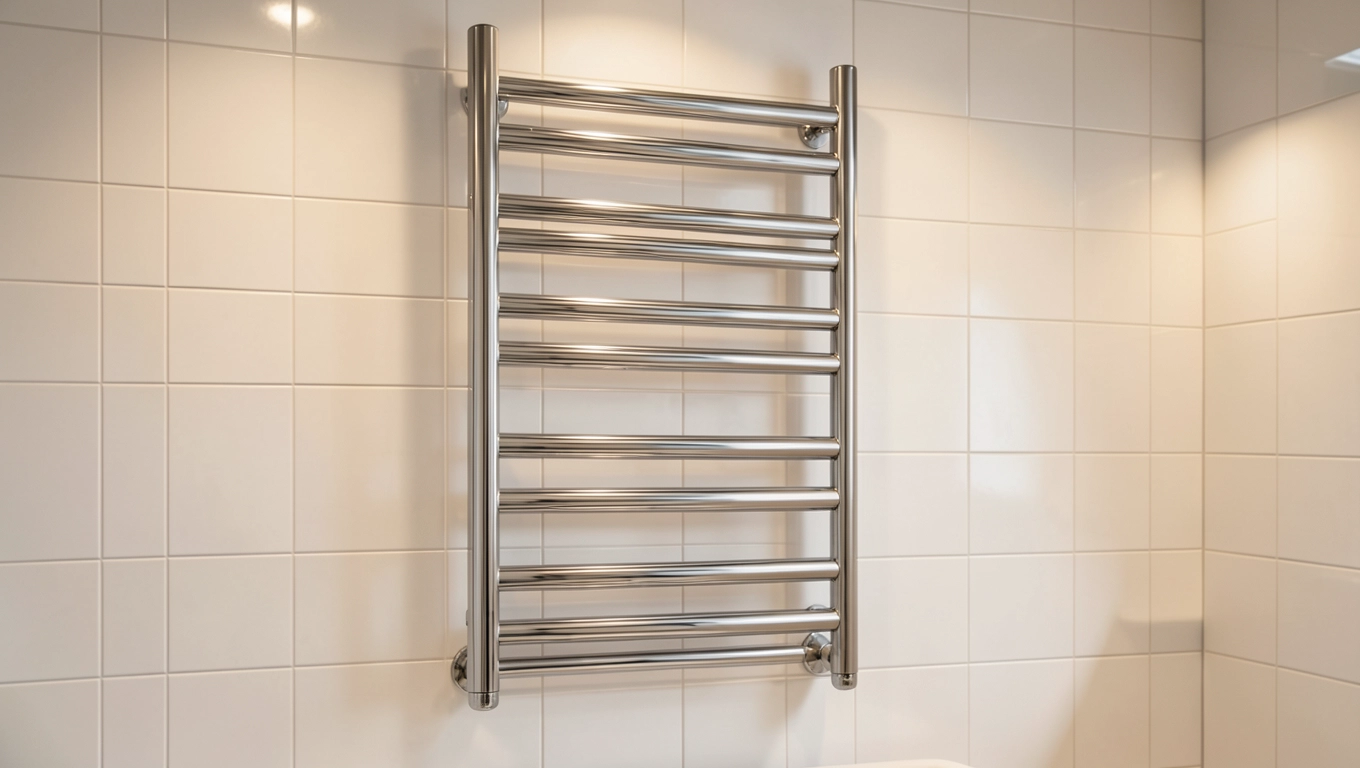 Duże drabinkowe grzejniki łazienkowe