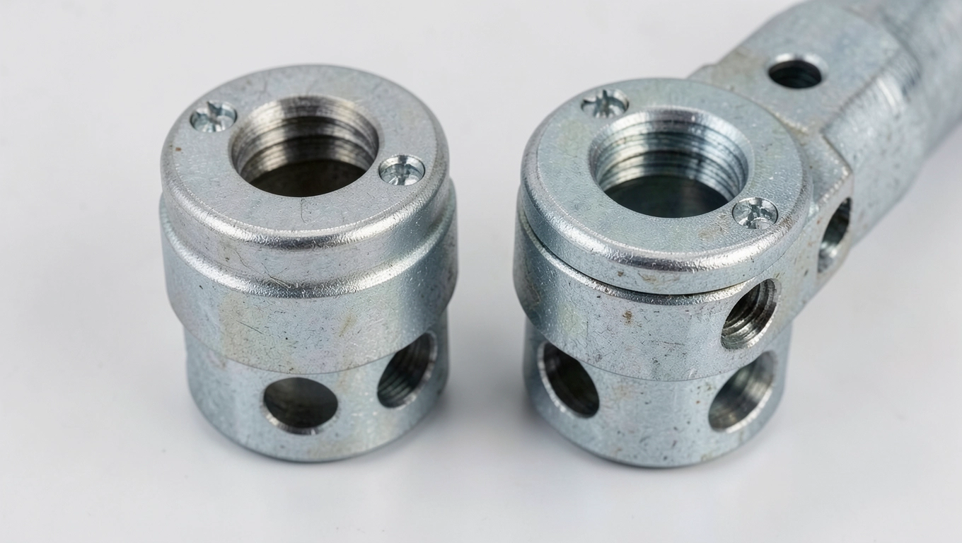 Dystanse do rur okrągłych i kwadratowych