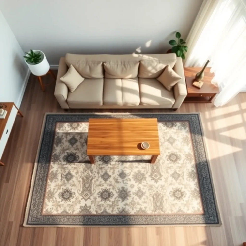 Dywan do salonu jak dobrać rozmiar