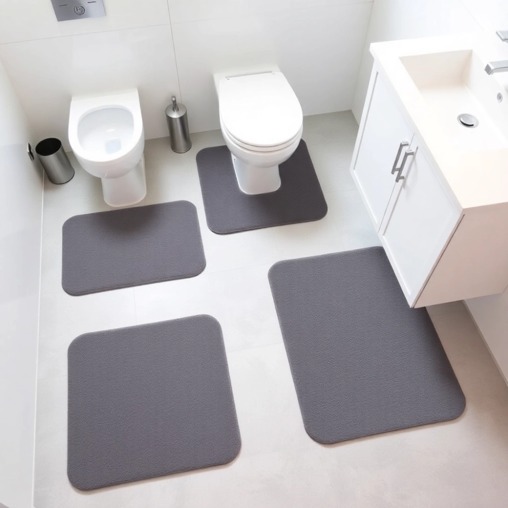 Dywaniki łazienkowe nowoczesne