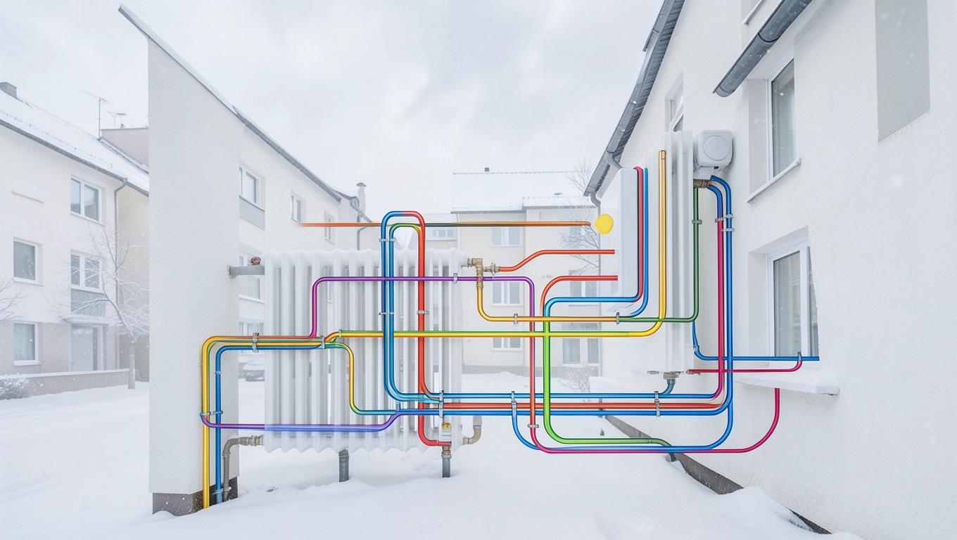 Efektywność energetyczna i oszczędności przy pompie ciepła w bloku