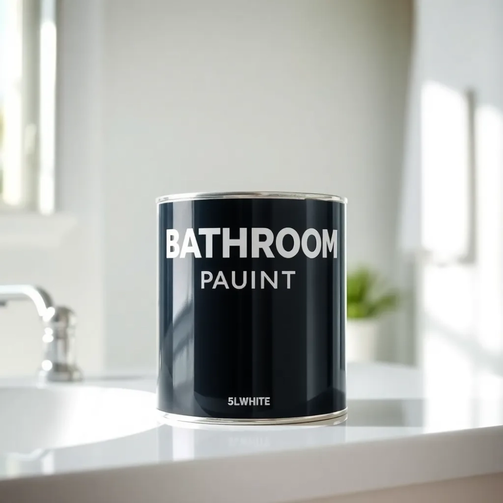 Farba biała do łazienki 5L