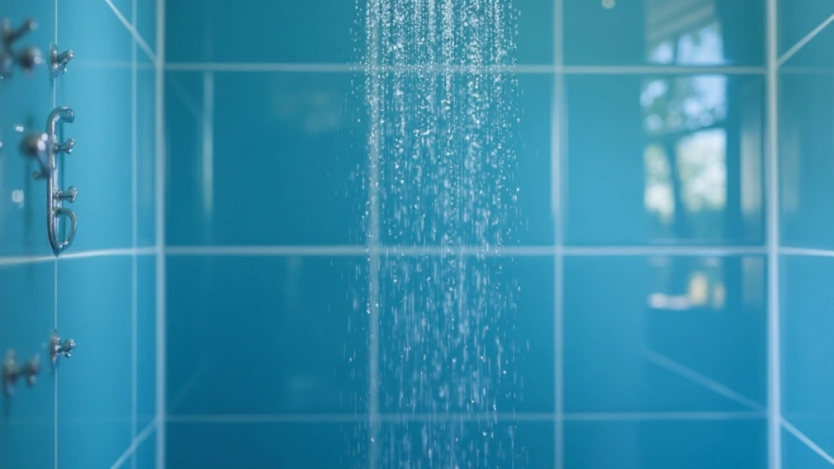 Farba zamiast płytek pod prysznicem