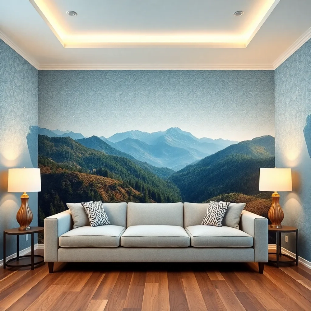 Fototapety do małego salonu