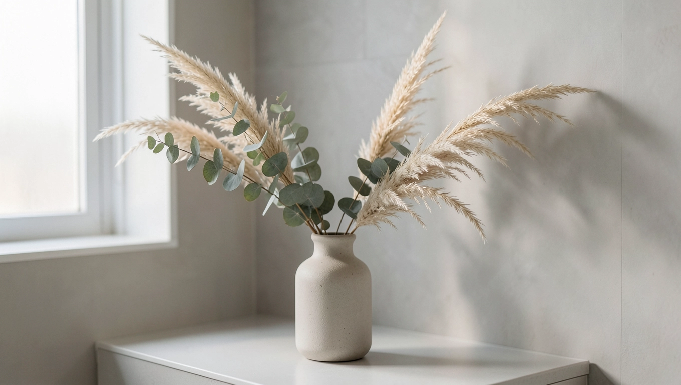 Gałązki ozdobne na blat łazienki