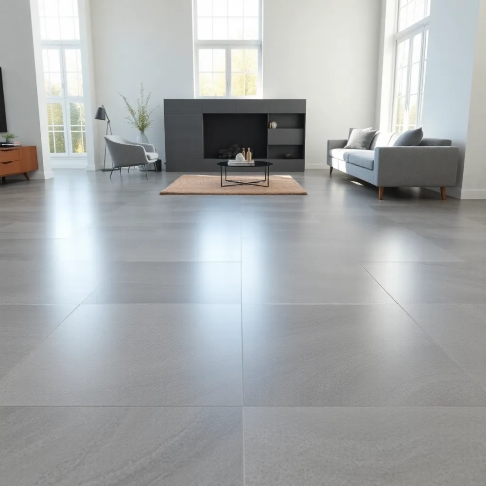 Gres na podłogę do salonu