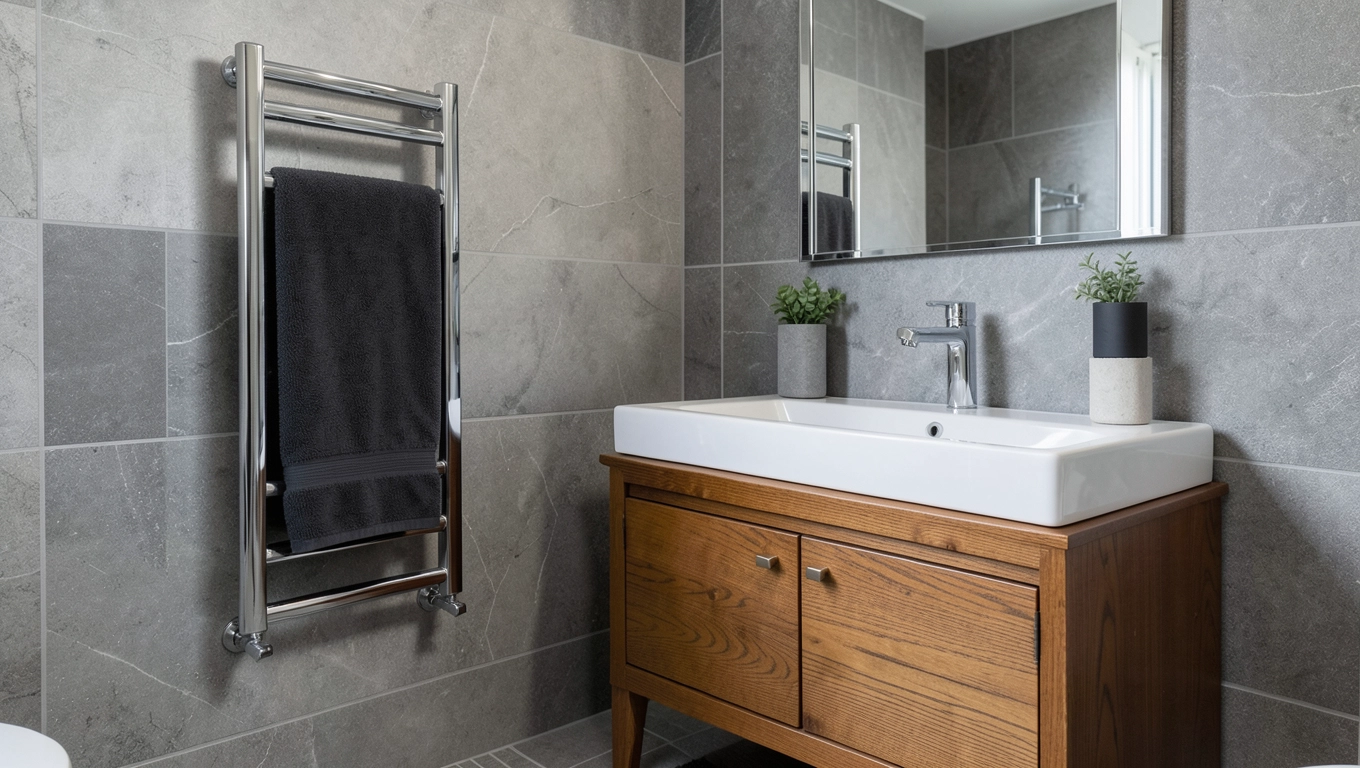 Grzejnik łazienkowy a design aranżacji