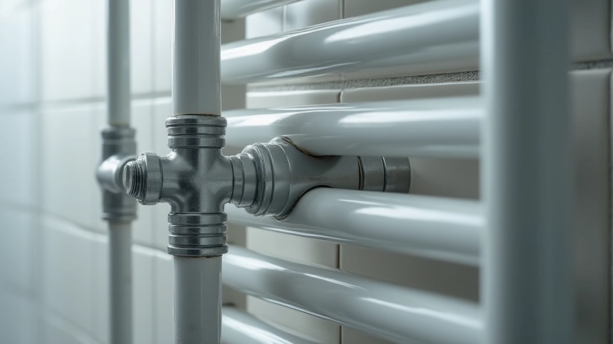 Grzejnik łazienkowy podłączenie boczne lewe 500