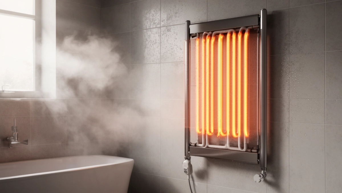 grzejnik łazienkowy z grzałką elektryczną
