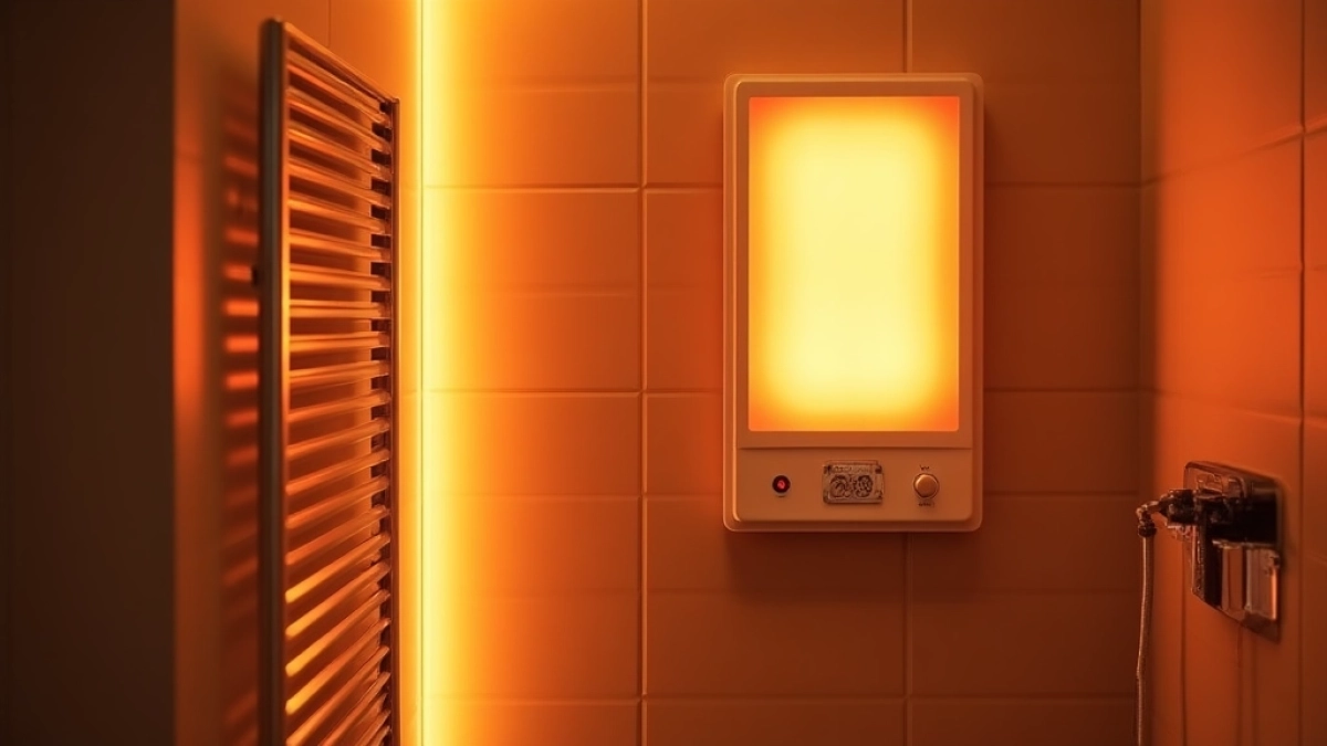 Grzejnik na podczerwień do łazienki