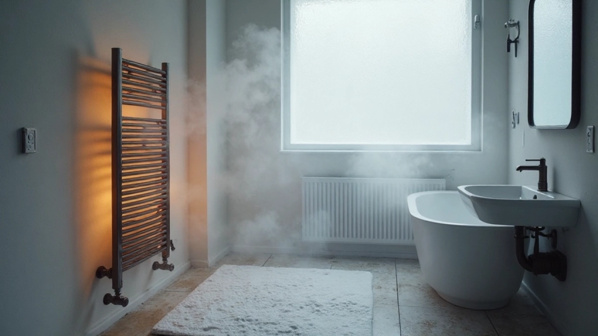 Grzejnik olejowy na ścianę do łazienki