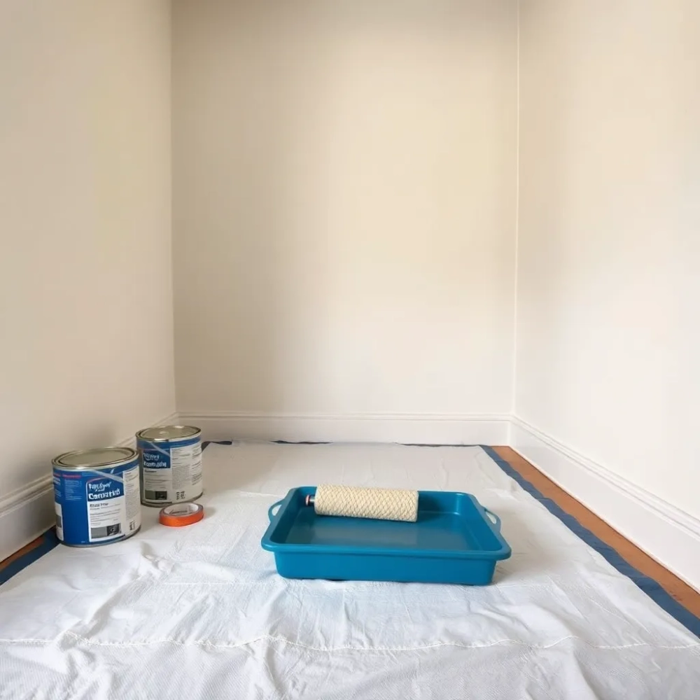 Ile kosztuje pomalowanie pokoju 4x4