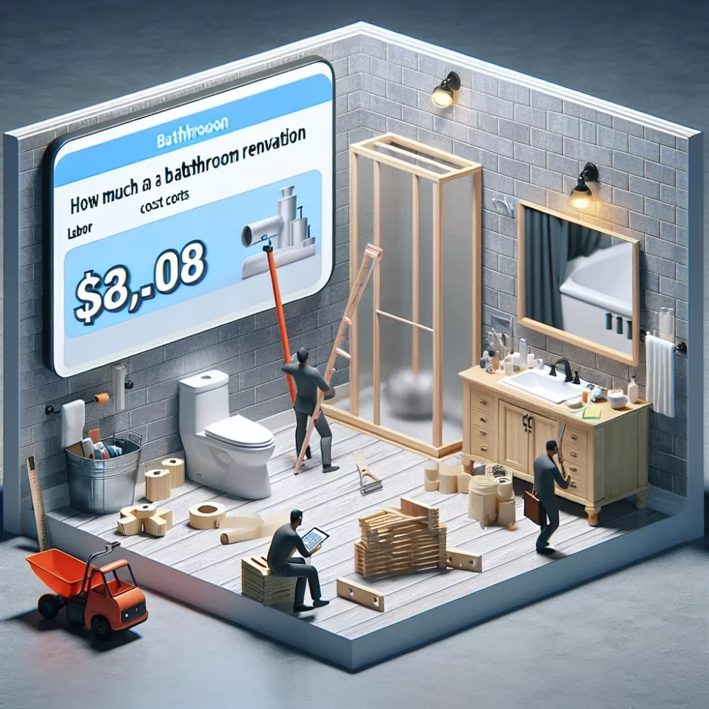 Ile kosztuje remont łazienki robocizna 2023