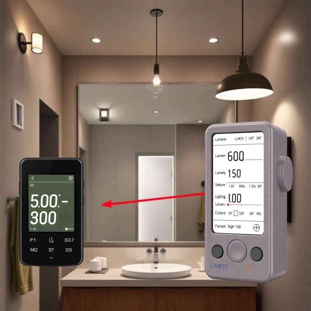 Ile lumenów na m2 łazienki