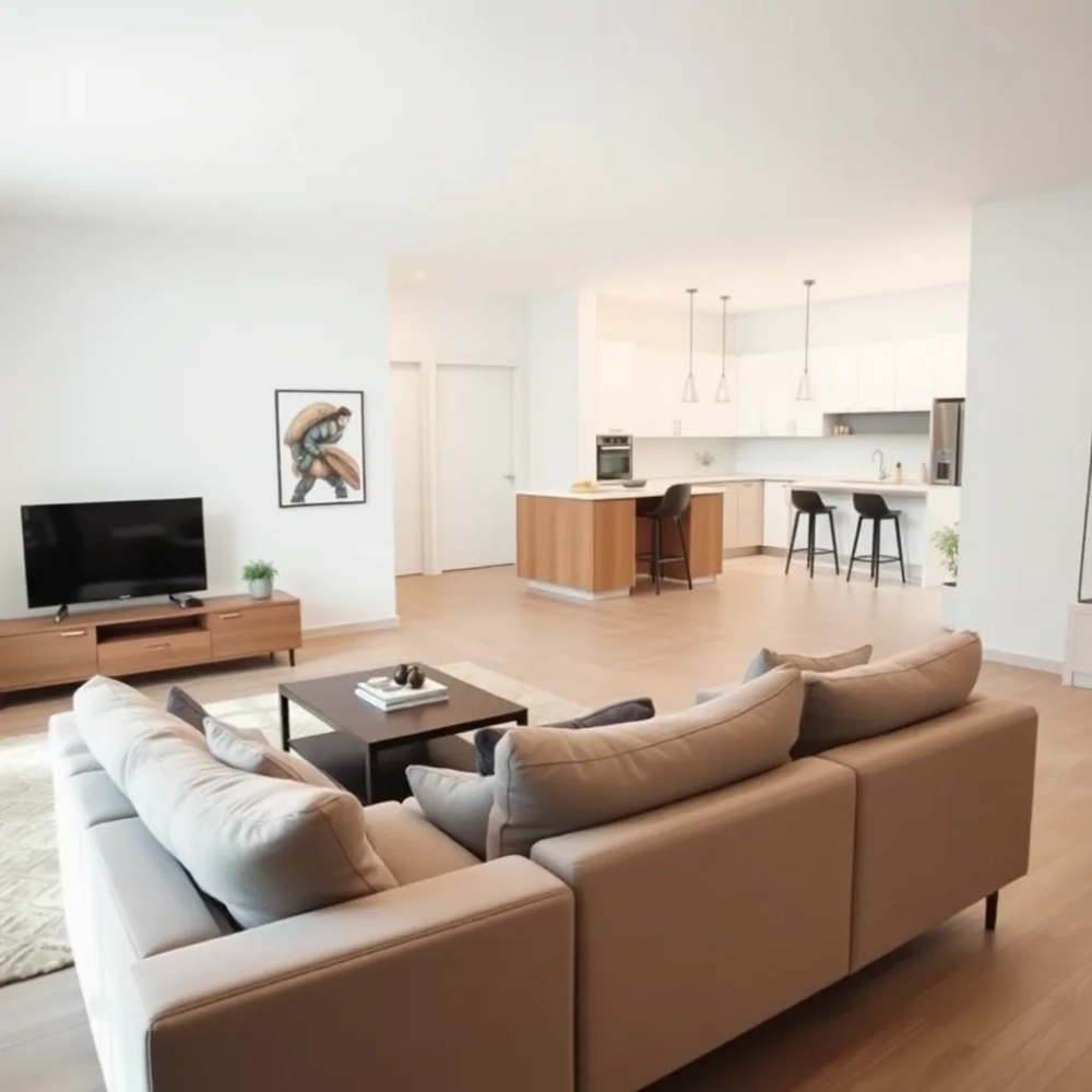 Ile metrów powinien mieć salon z kuchnia