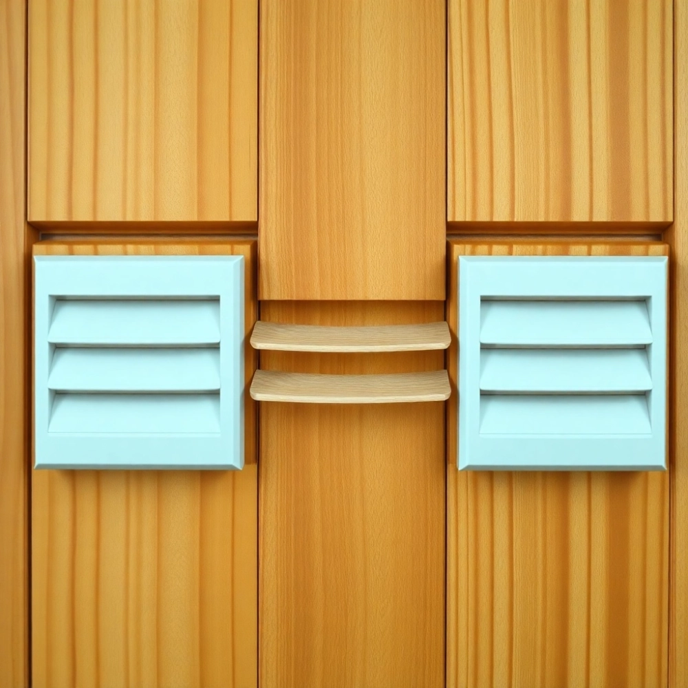 Ile tulei wentylacyjnych w drzwiach łazienkowych