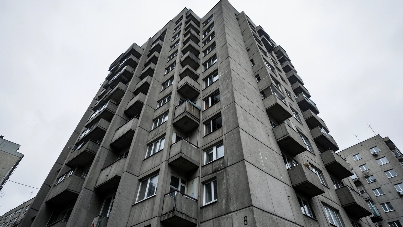 ile waży blok mieszkalny