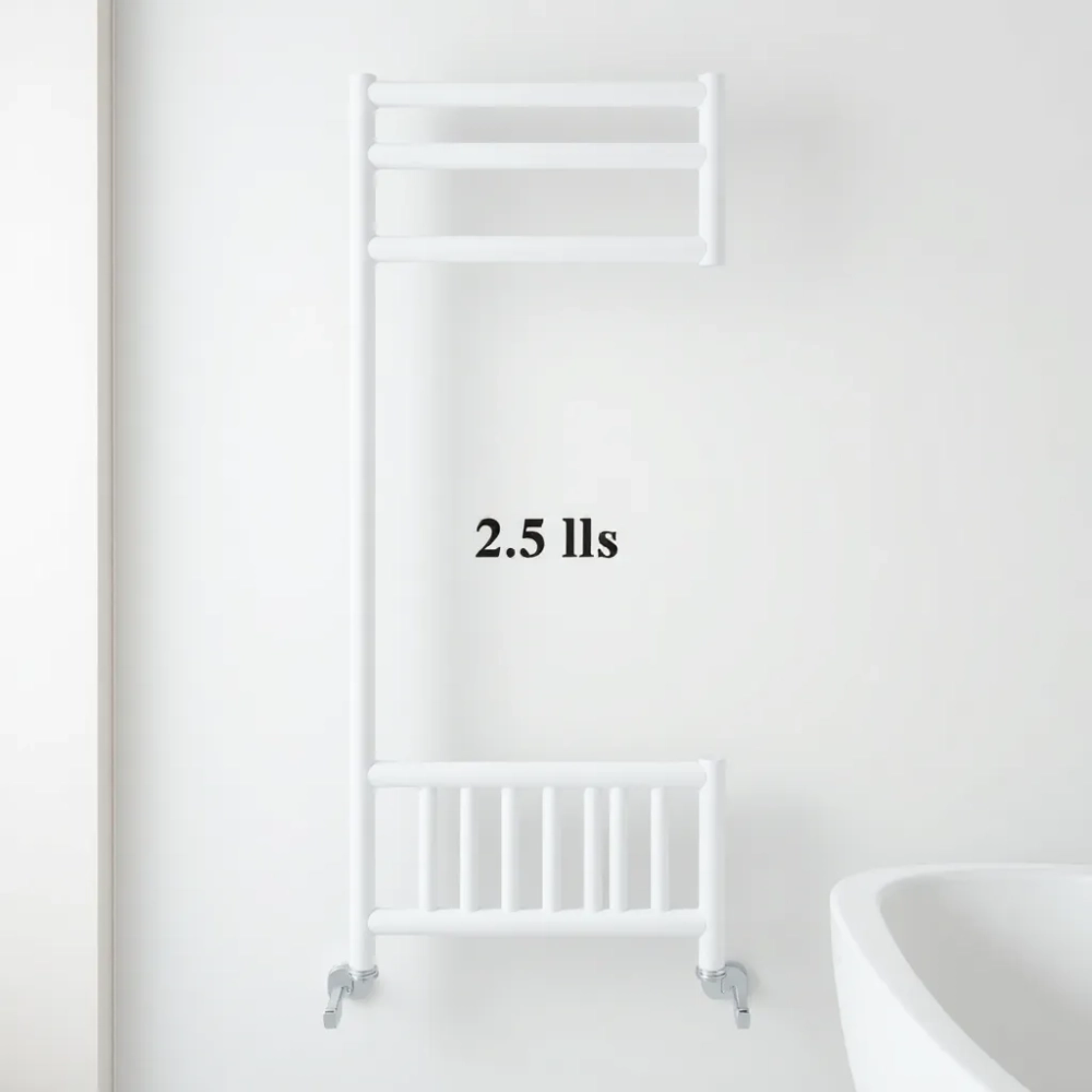 Ile wody w grzejniku łazienkowym