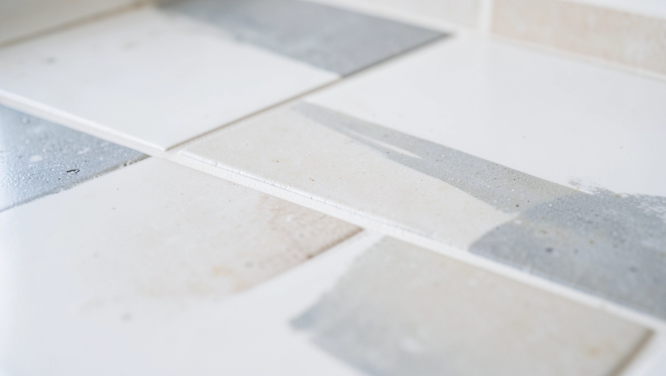 Jak dobrać szarą fugę do białych płytek łazienkowych