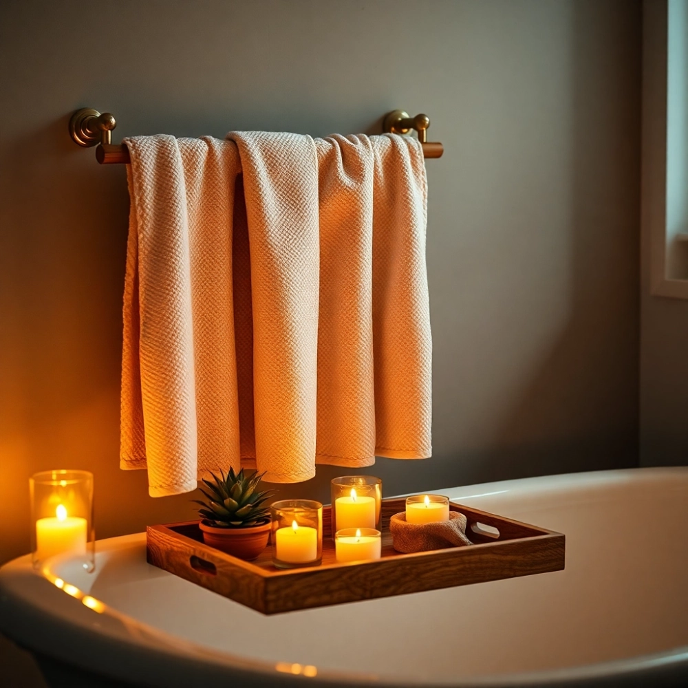 Jak ocieplić łazienkę dodatkami