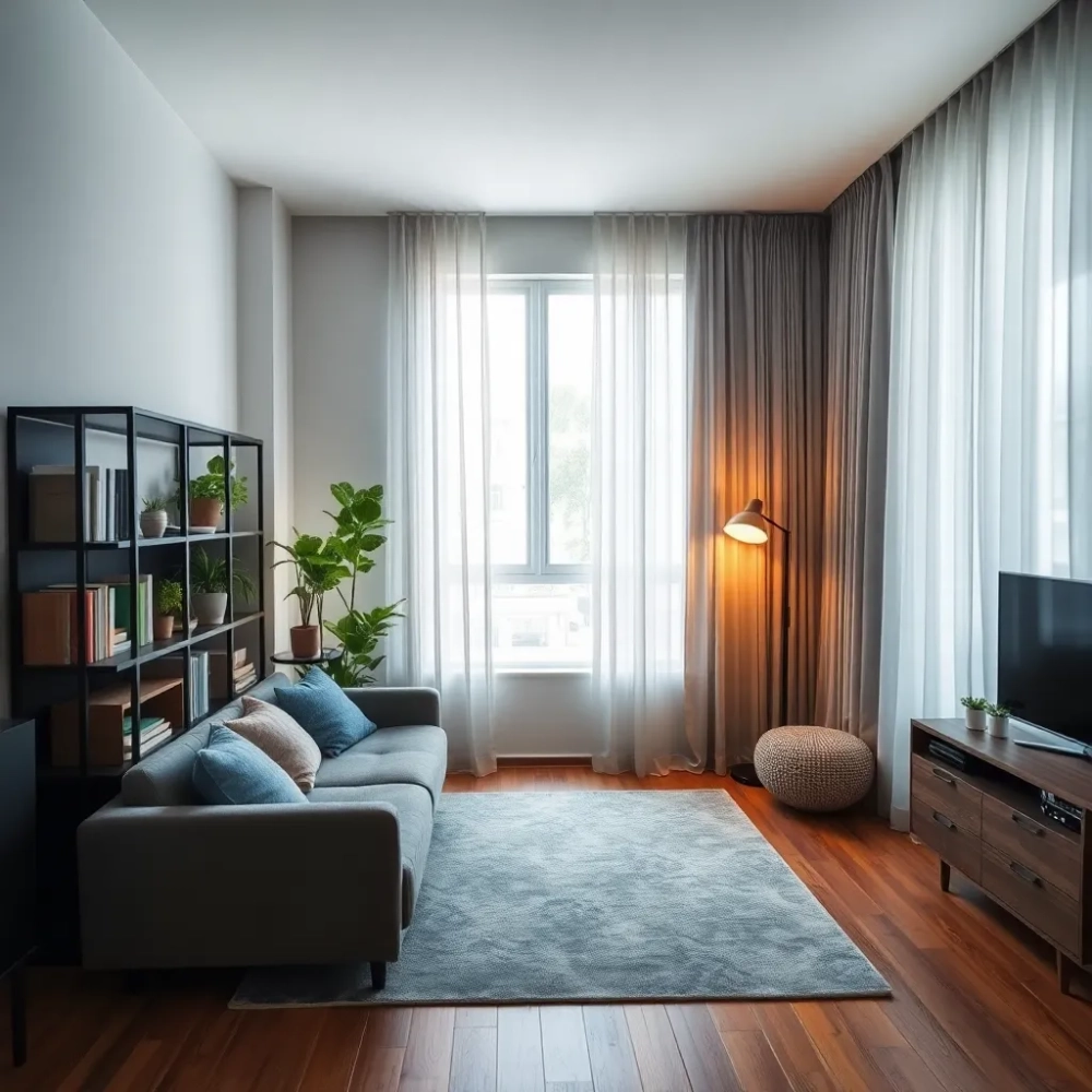 Jak oddzielić sypialnię od salonu