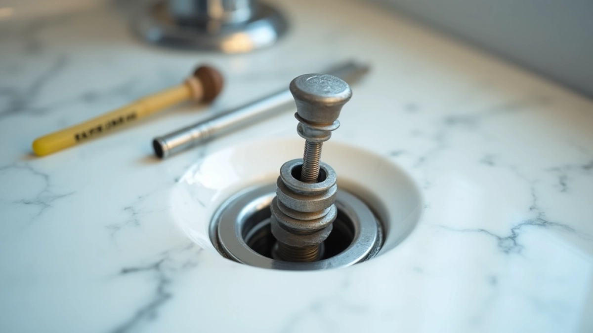 Jak odkrecic korek umywalki