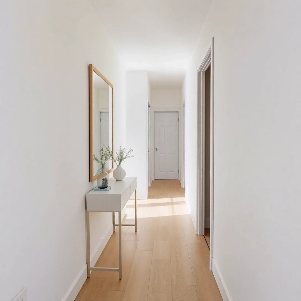 Jak optycznie powiększyć wąski przedpokój