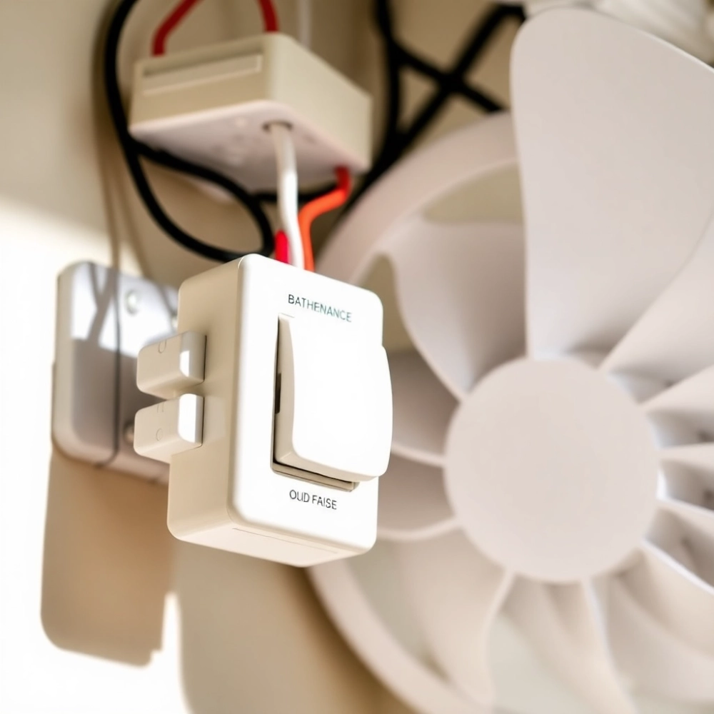 Jak podłączyć wentylator łazienkowy do włącznika światła