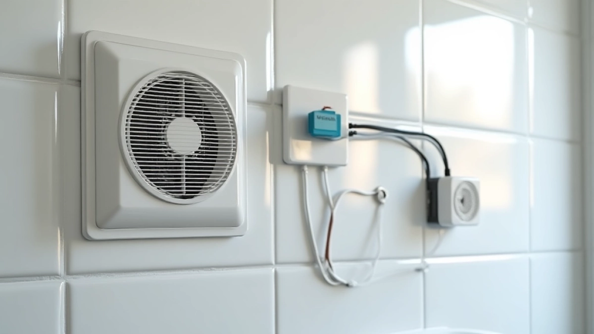 jak podłączyć wentylator łazienkowy z czujnikiem wilgoci