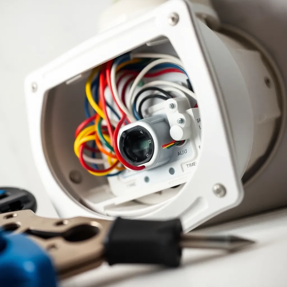 Jak podłączyć wentylator łazienkowy z timerem