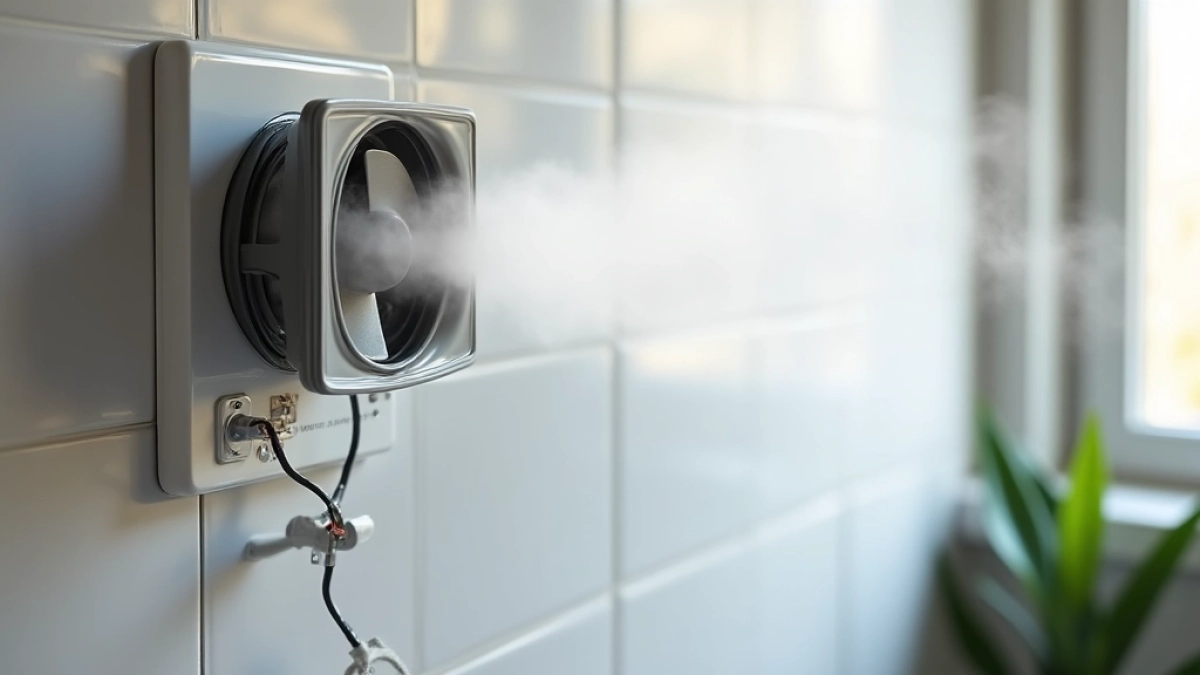 jak podłączyć wentylator w łazience