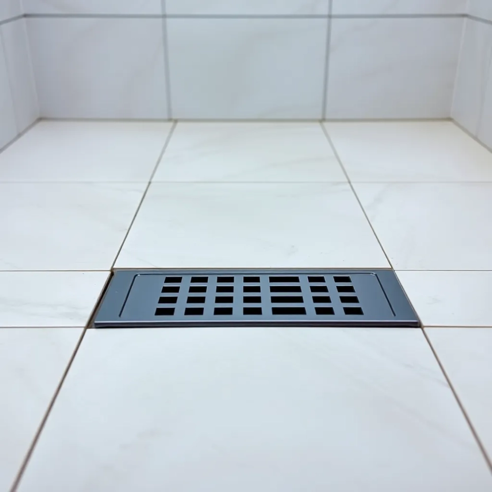 Jak położyć płytki pod prysznicem z odpływem liniowym