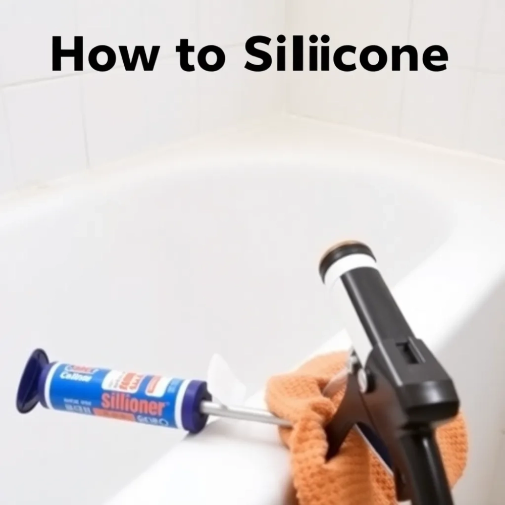 Jak silikonować wannę