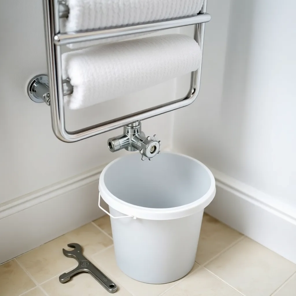 Jak spuścić wodę z grzejnika łazienkowego