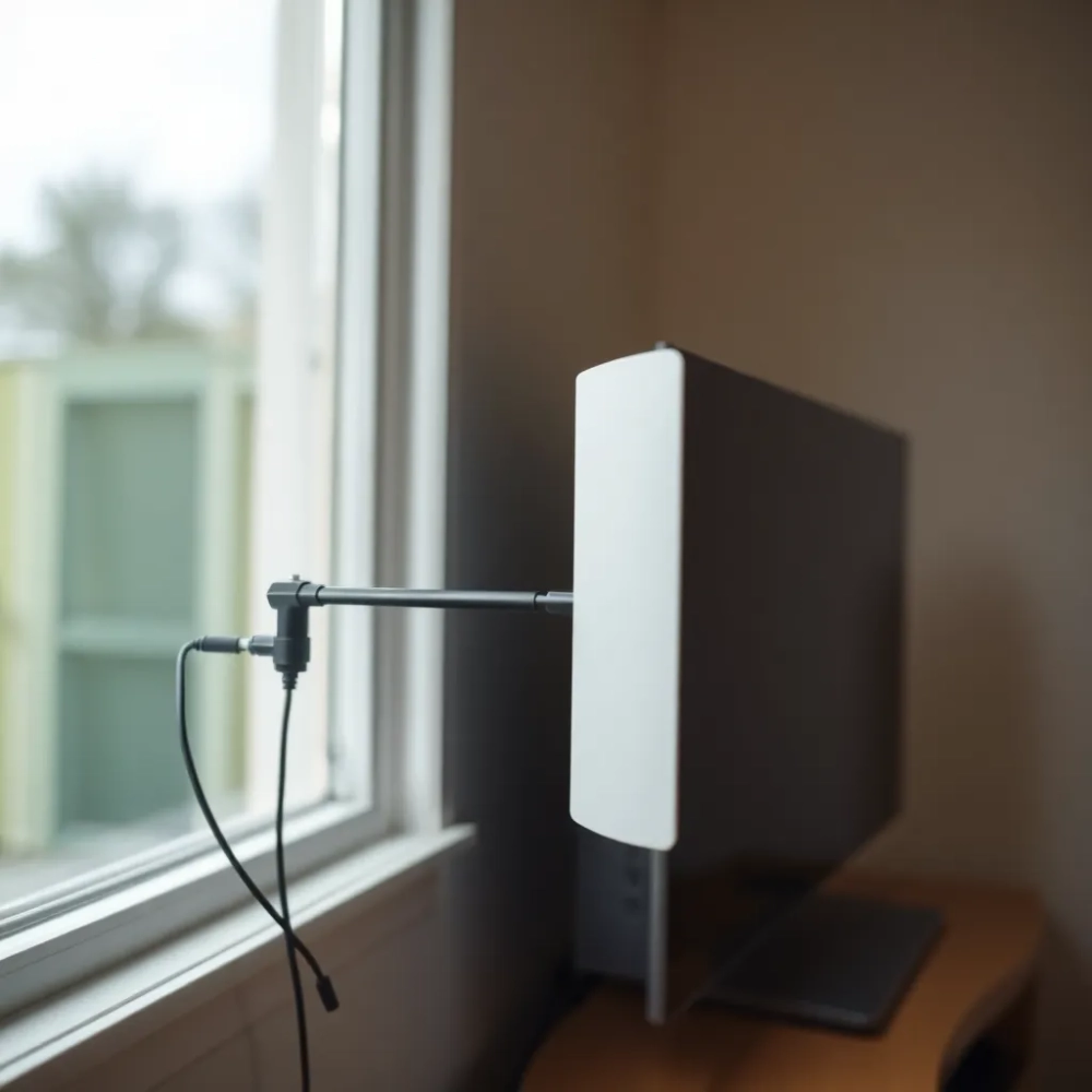 jak ustawić antenę pokojową dvbt2