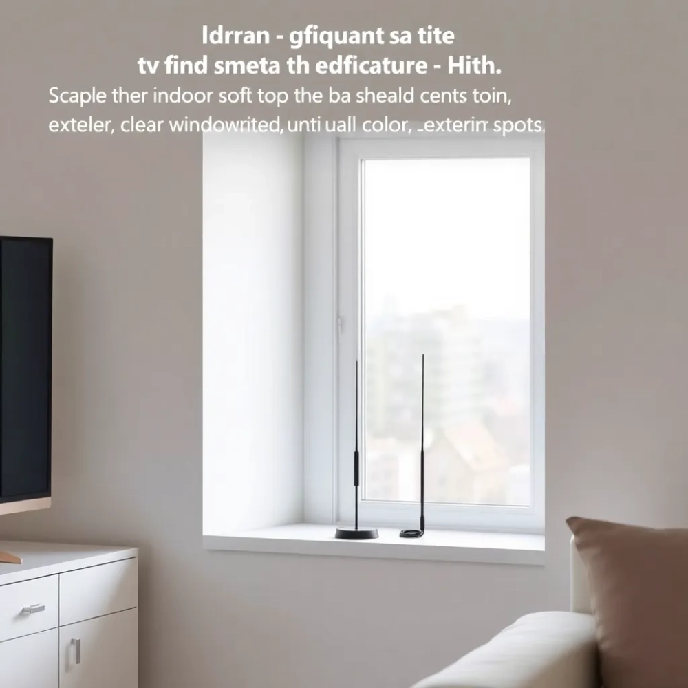 Jak ustawić antenę pokojową