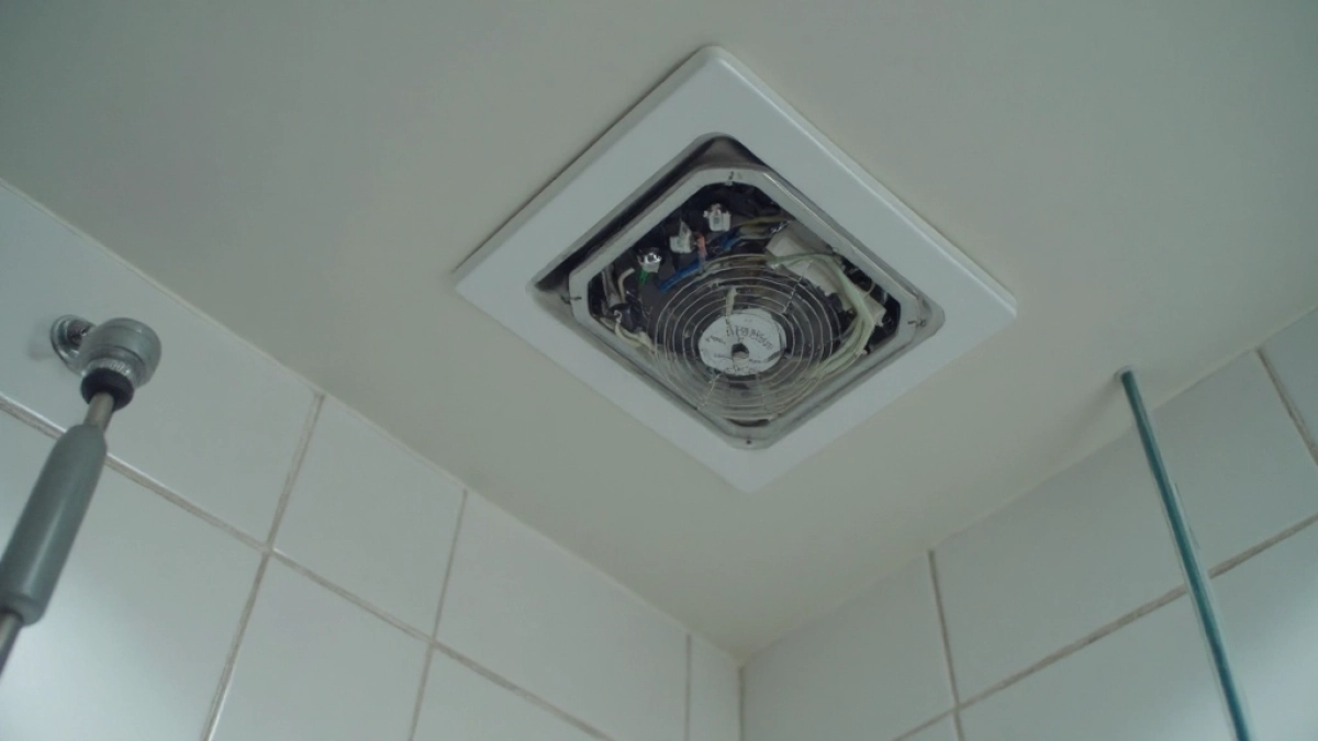 jak wyłączyć wentylator w łazience