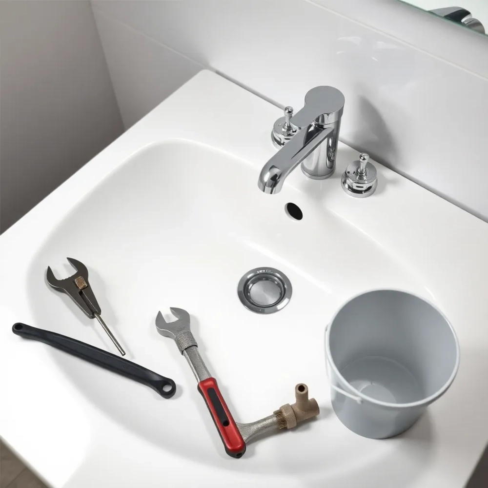 Jak wymienić baterię umywalkową