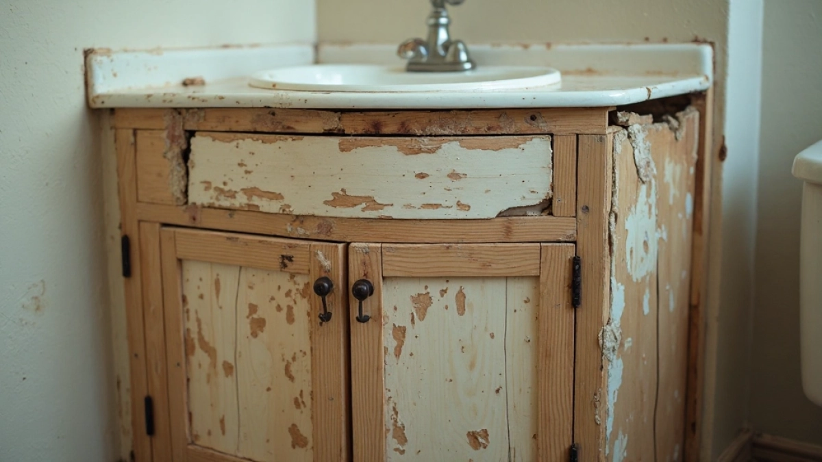 jak wymienic szafke pod umywalke