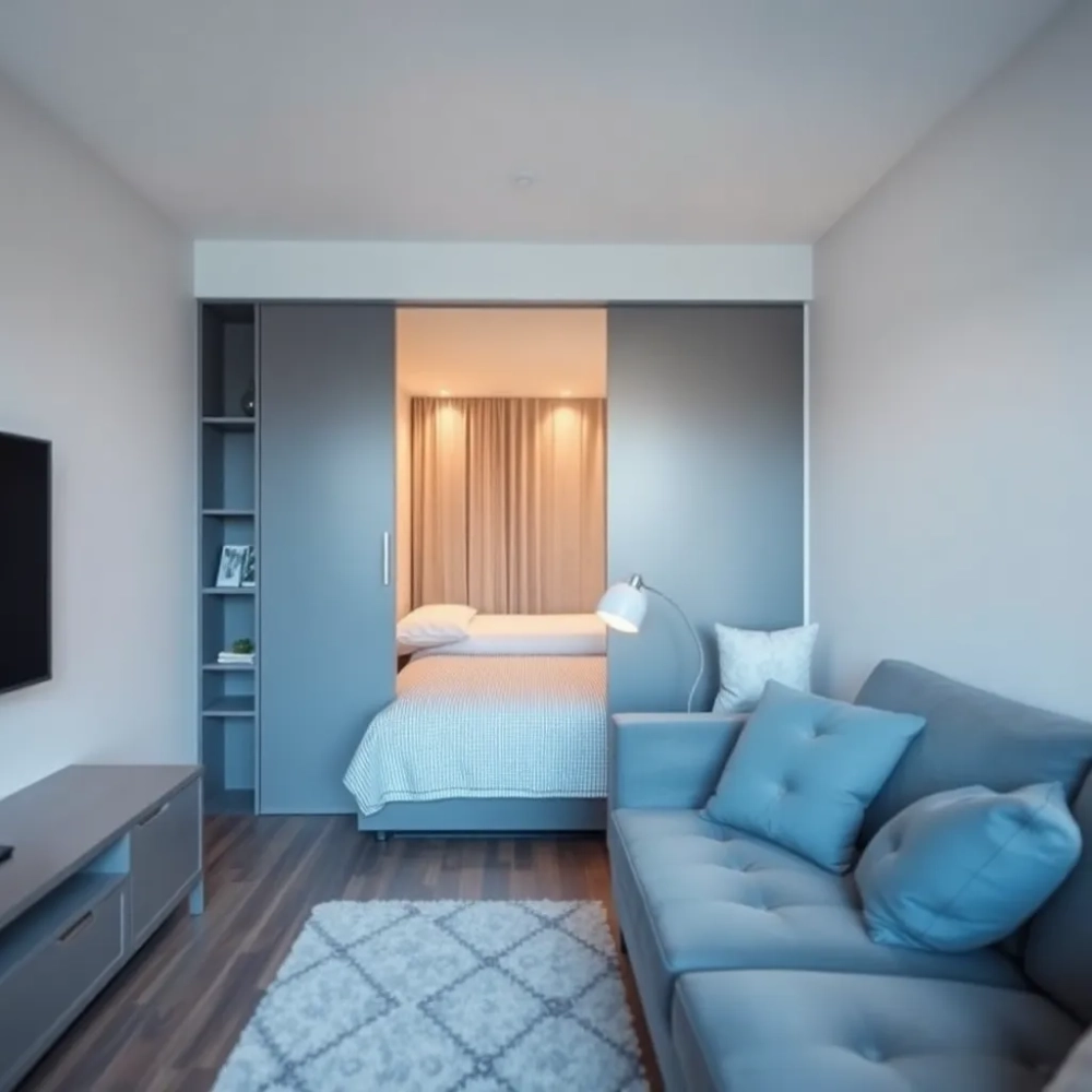 Jak z salonu wydzielić sypialnię