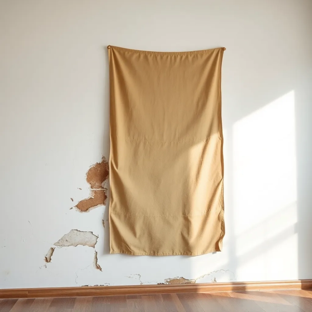 Jak zakryć brzydką ścianę w pokoju