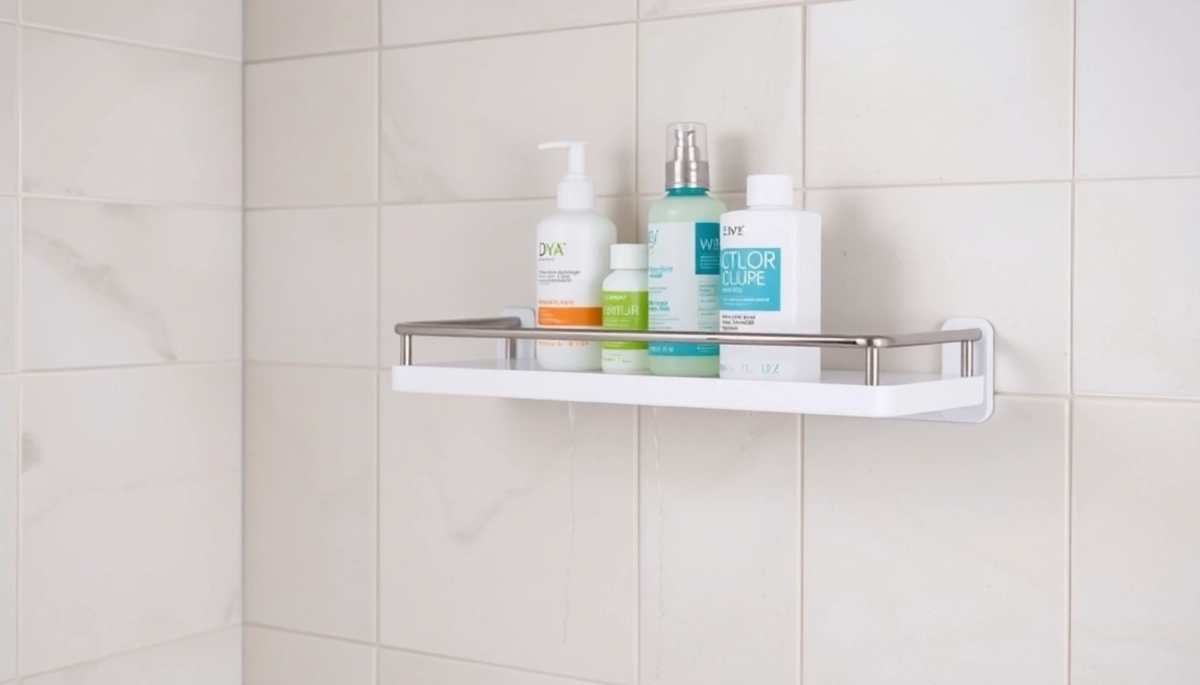Jak zamontować półkę pod prysznicem bez wiercenia