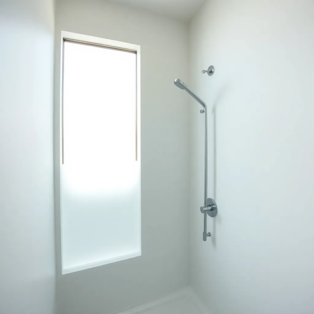 Jak zasłonić okno pod prysznicem