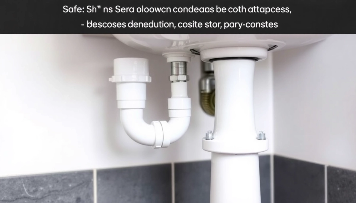 Jak zdjąć półpostument z umywalki