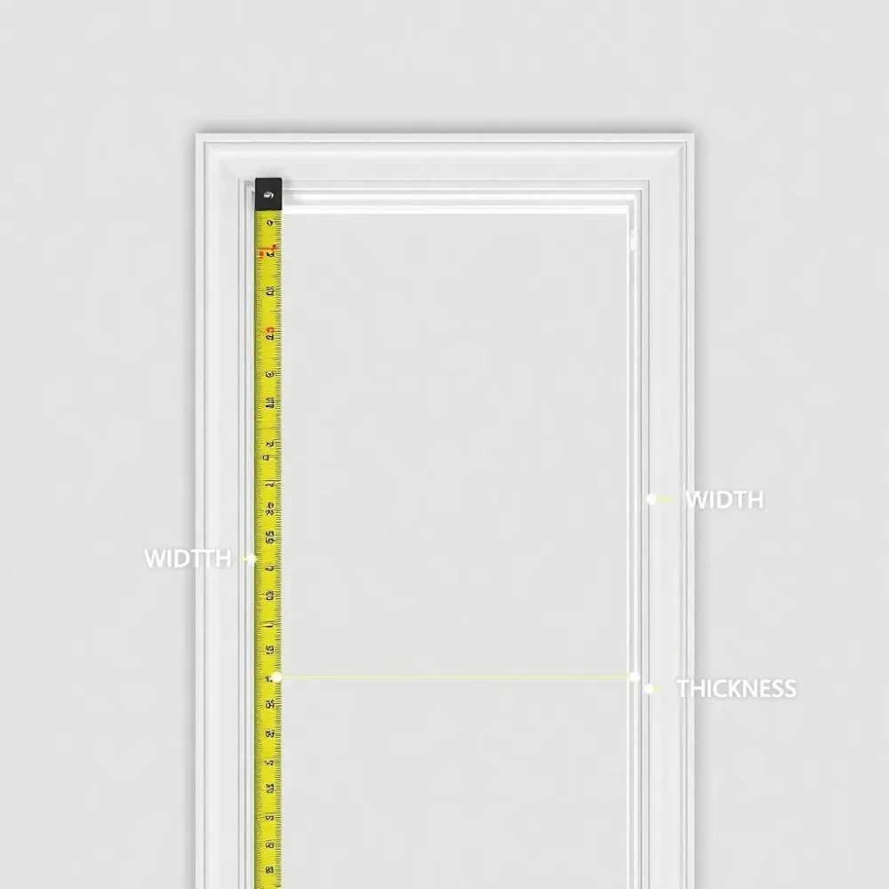Jak zmierzyć drzwi łazienkowe
