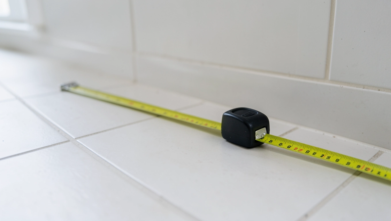 Jak zmierzyć powierzchnię łazienki do obliczeń