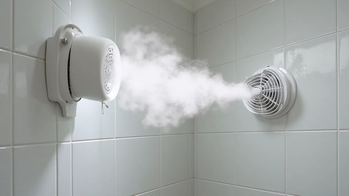 jak zrobić wentylację w łazience bez komina